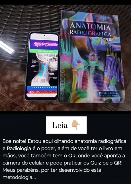 comprou o livro e ficou feliz