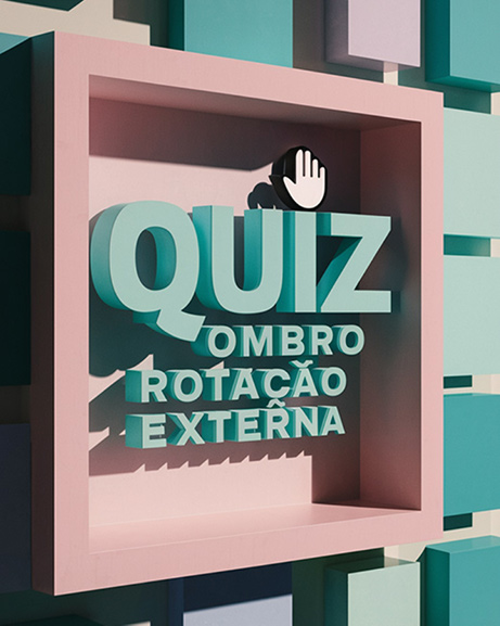 Quiz da projeção radiográfica de ombro em rotação externa.